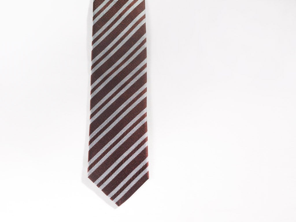 Jack Franklin WHITE STRIPES Necktie - Shop MODERN Menswear