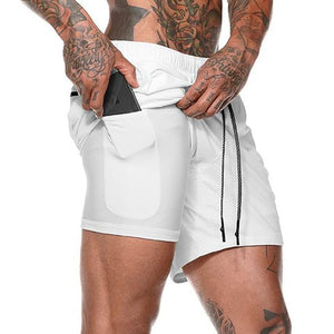 Quick Dry Athletic Shorts With Mobile Pocket - Shop MODERN Menswear