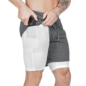 Quick Dry Athletic Shorts With Mobile Pocket - Shop MODERN Menswear