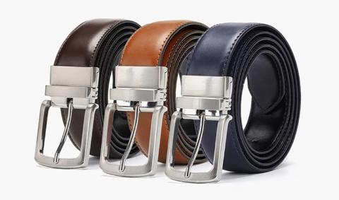 Men's belt, Reversible Leather Belt ,Dress Belt Genuine Leather