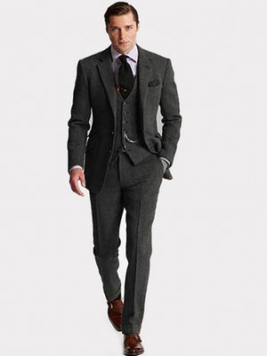 Tweed 3 Piece Suit - Shop MODERN Menswear