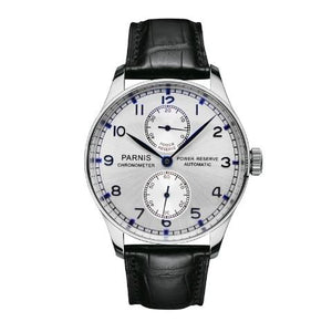 Parnis Power Reserve Mechanical Wristwatch - Shop MODERN Menswear