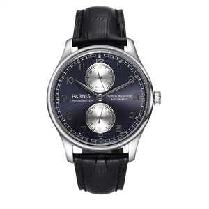 Parnis Power Reserve Mechanical Wristwatch - Shop MODERN Menswear