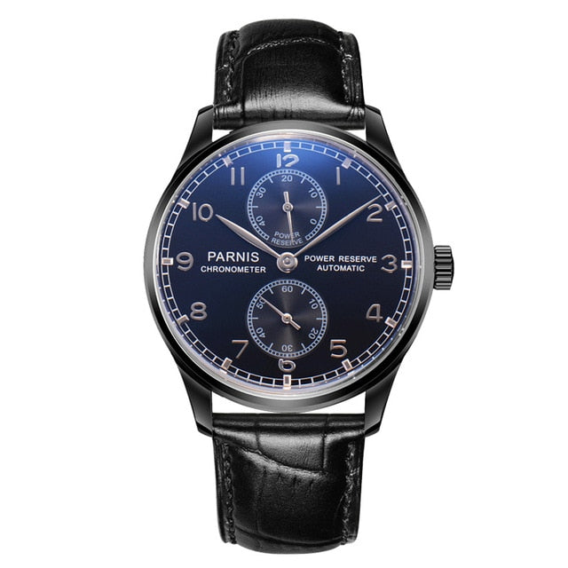 Parnis Power Reserve Mechanical Wristwatch - Shop MODERN Menswear