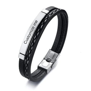 Custom Engraved Men's Bracelet - Shop MODERN Menswear