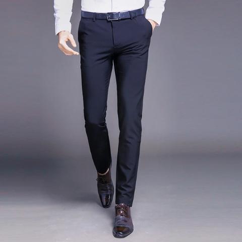 Stripe Suit Pants Men Trousers Business Casual Dress Pants Male Fashion  Slim Fit Men Pant 2021 New Fashion Blue Size 28-36 Suit Pants AliExpress |  lupon.gov.ph
