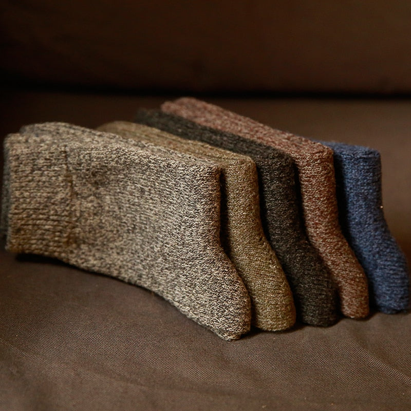 Thick Warm Winter Socks (5 pairs) - Shop MODERN Menswear