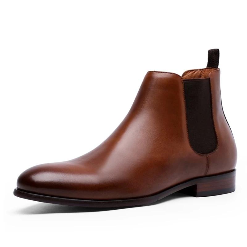 Handmade Genuine Leather Chelsea Boot - Shop MODERN Menswear