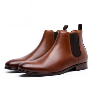 Handmade Genuine Leather Chelsea Boot - Shop MODERN Menswear