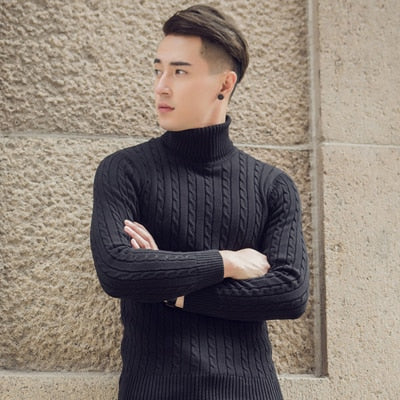 Thick Turtleneck Sweater - Shop MODERN Menswear