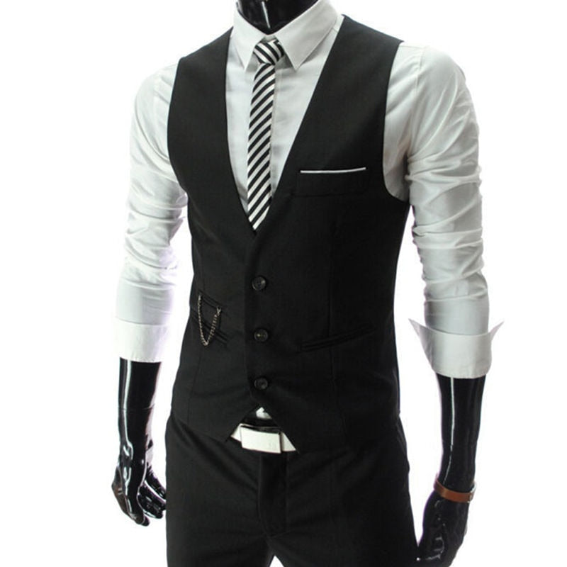 V-Neck Dress Vest - Shop MODERN Menswear