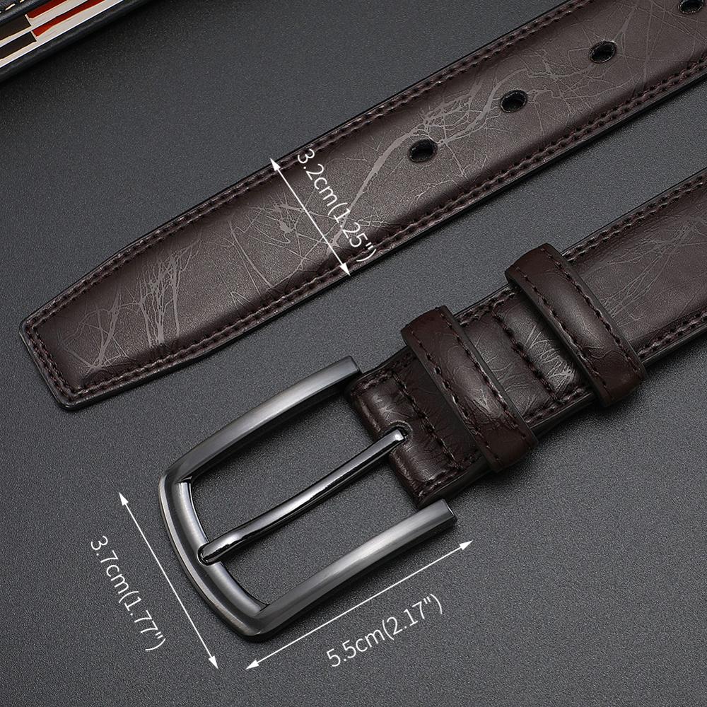 Slim Leather Dress Belt - Shop MODERN Menswear